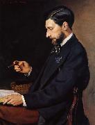 Portrait of Edmond Maitre, Frederic Bazille